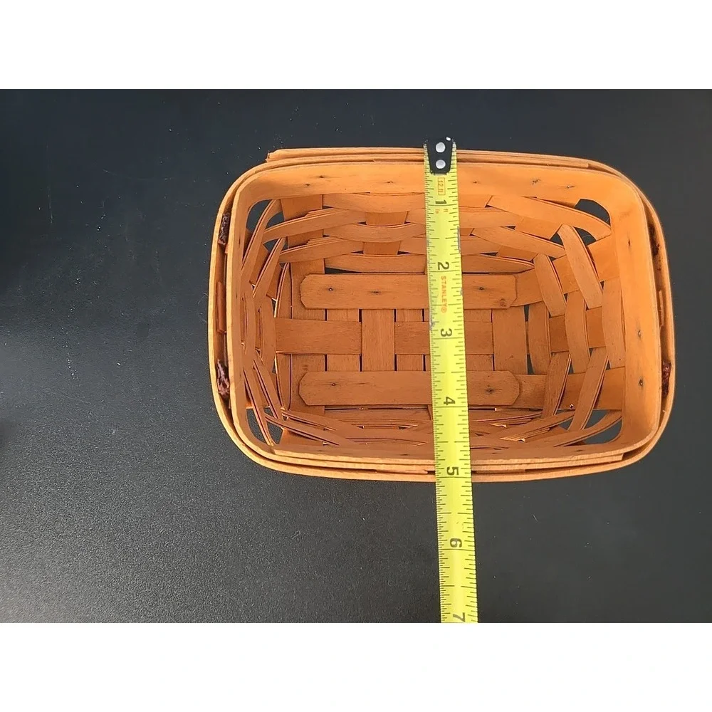 Longaberger‎ 2001 Tea Foremost Basket Handwoven Ohio USA